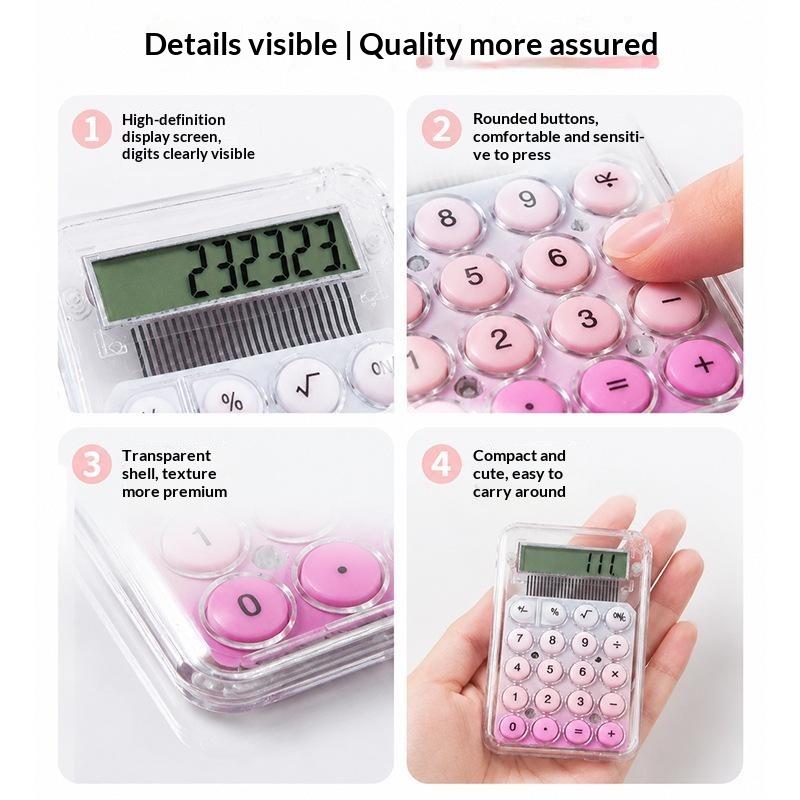Portable Mini Cute Silent Calc - Scientific Calculator For Secondary School 评论和价格