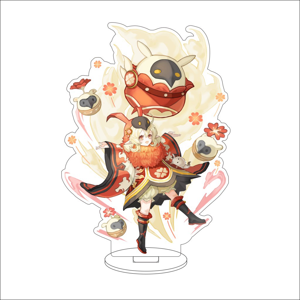 16CM Anime Genshin Impact Klee - Desk Accessories 评论和价格