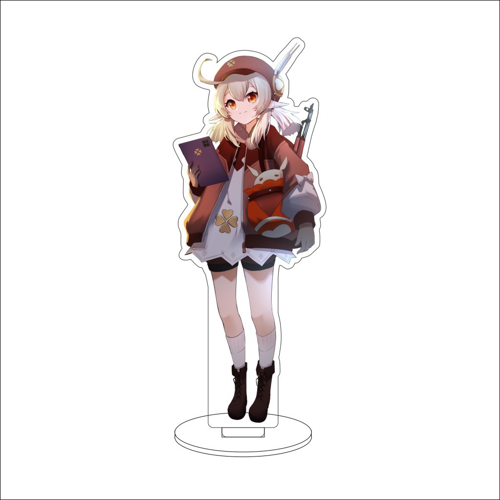 16CM Anime Genshin Impact Klee - Desk Accessories 评论和价格