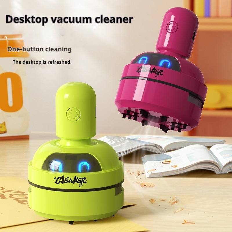 Desktop Cleaner Vacuum Cleaner - Mini Desktop Vacuum Cleaner For Eraser Dust 评论和价格