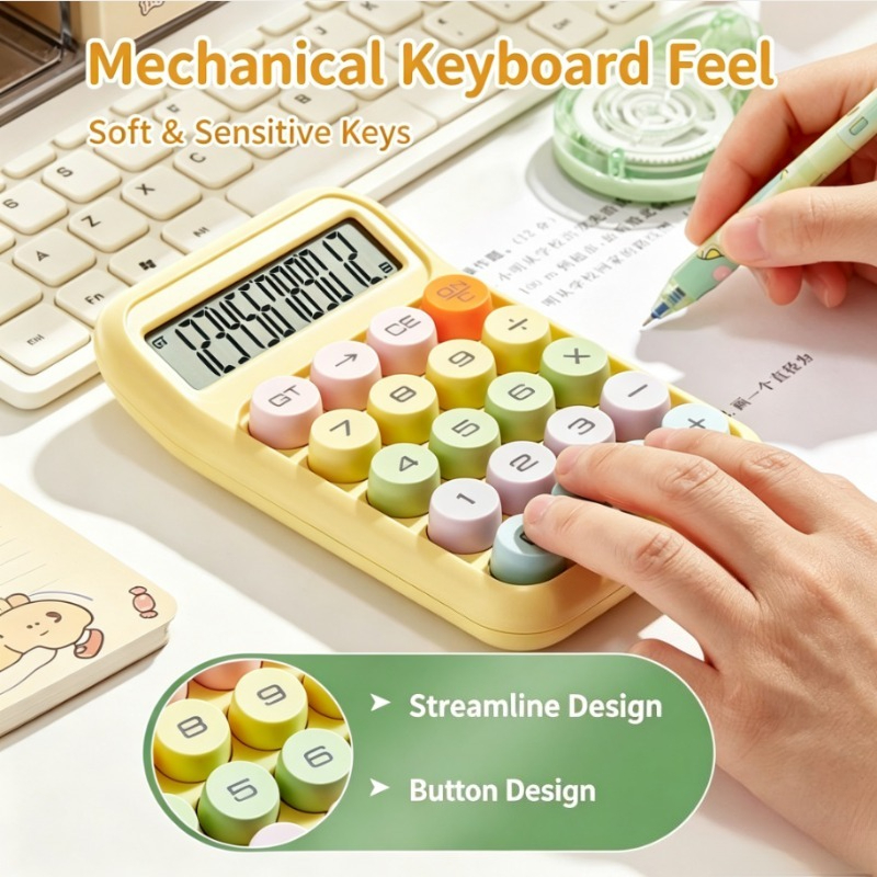 Cute Colorful Simulated Mechan - Scientific Calculator For Secondary School 评论和价格