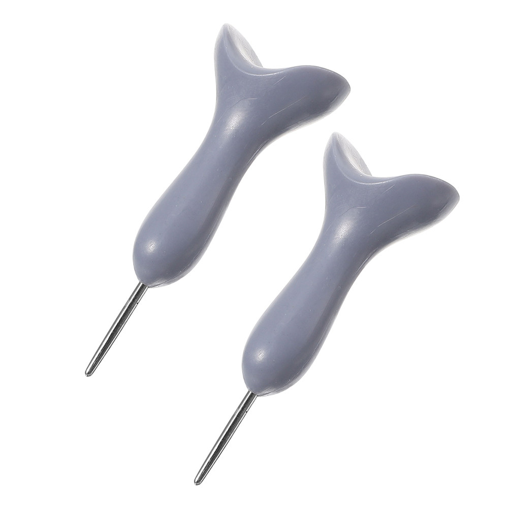 2Pcs Braille Stylus Pen Grey L - Writing Tools 评论和价格