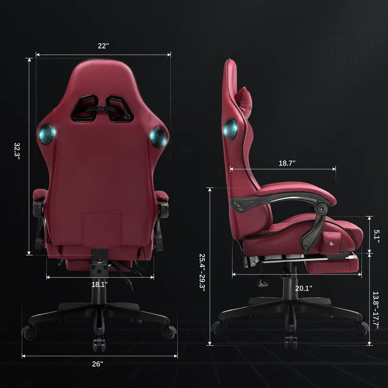 GTPLAYER Gaming Chair with Spe - Office Furniture 评论和价格
